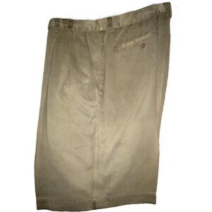 Tommy Bahama Men's Short - Classic Pleated Front - Green - 100% Silk - Size 38